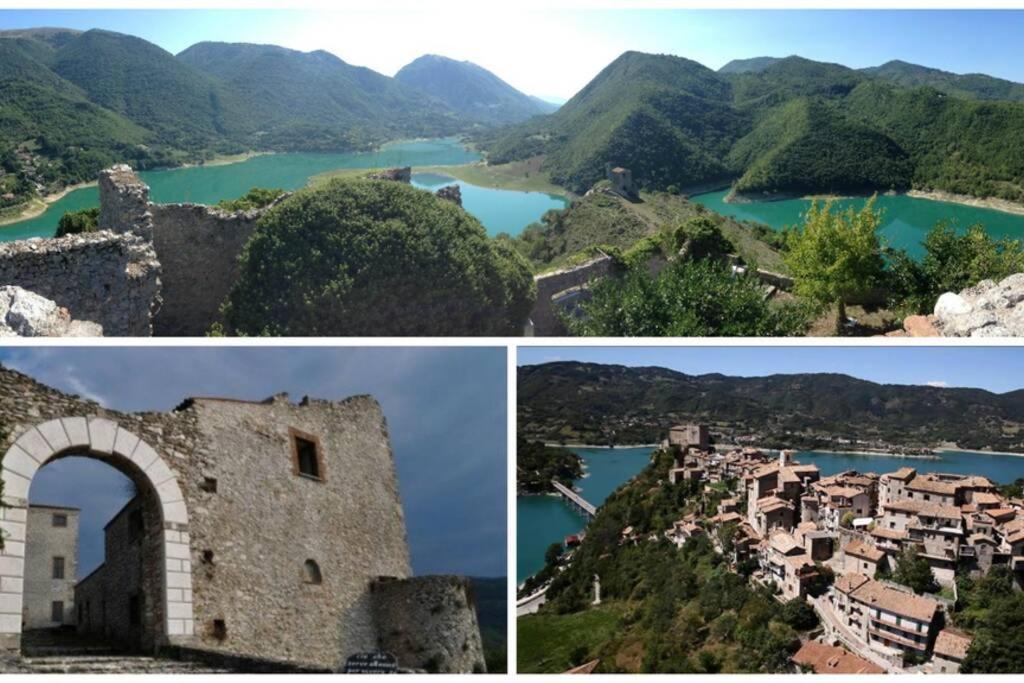 Stanza Con Terrazzo Vista Lago - Lakeholiday Castel di Tora Ngoại thất bức ảnh